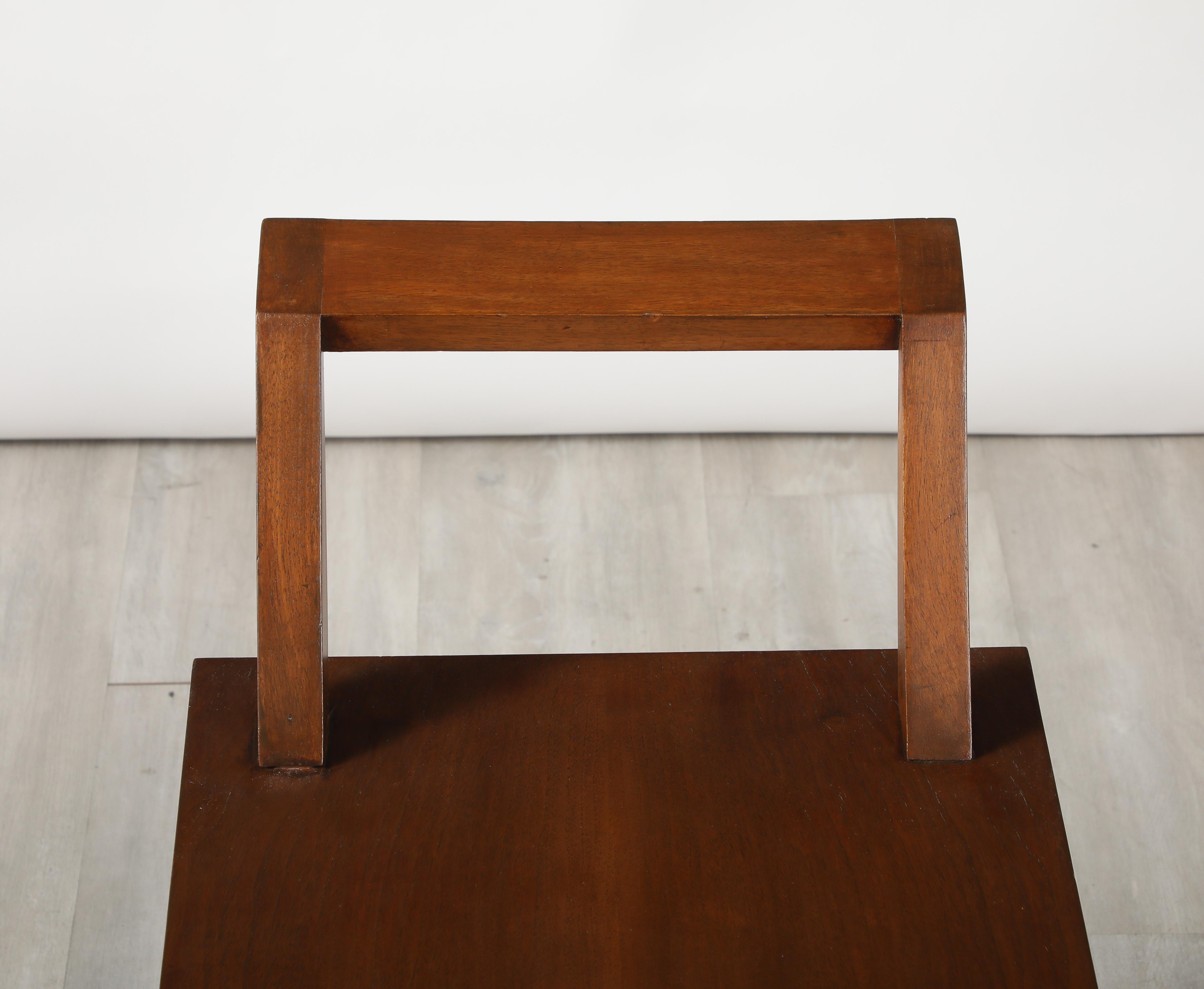 Banco largo italiano de nogal, Italia, hacia 1940 en venta 3