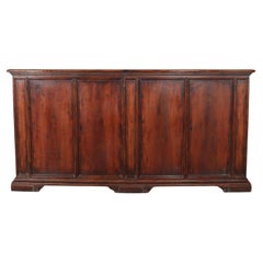 Antique Italian Walnut Sideboard