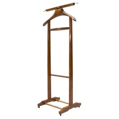 Italian Walnut Valet by Ico Parisi for Fratelli Reguitti, 1950s, Italy