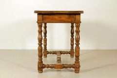 Italian Walnut Writing Table, 19th Century