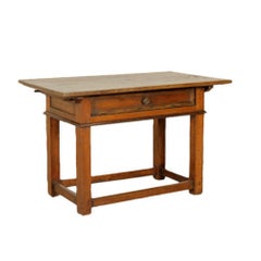Italian Walnut Writing Table, circa 1700