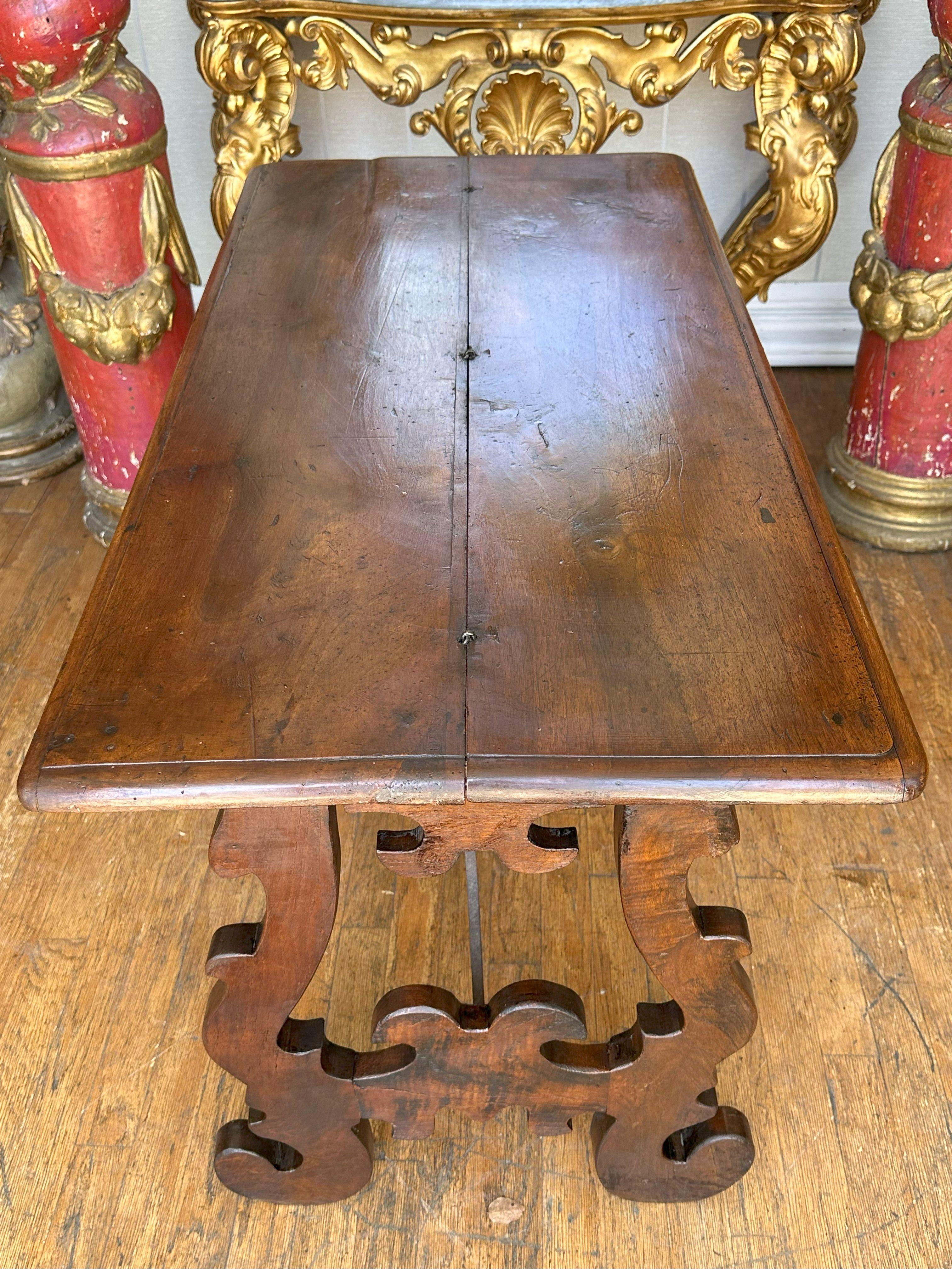 Italian Walnut Writing Table - Circa 1800 For Sale 2