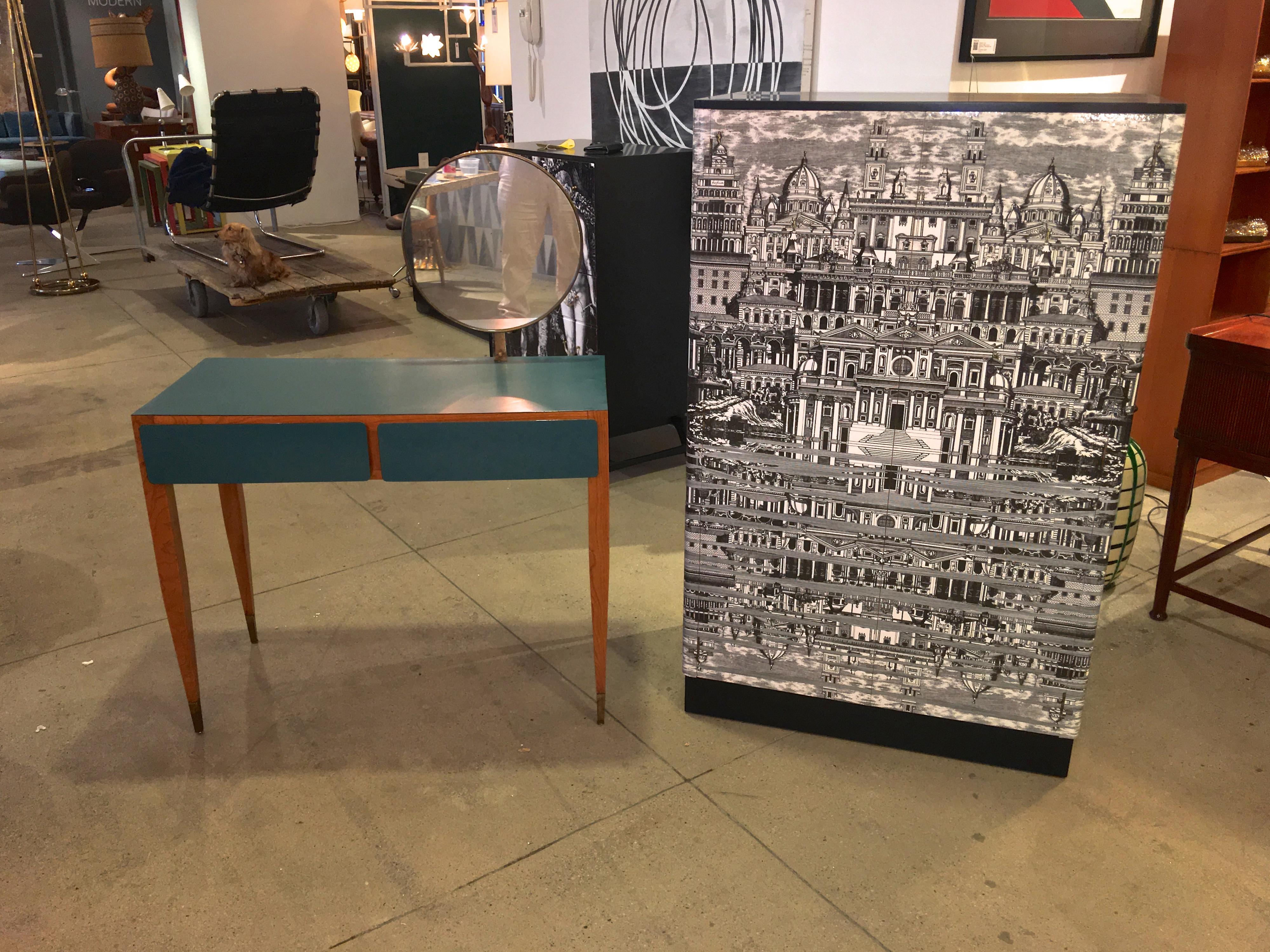 Italian Wardrobe Cabinet Style of Fornasetti 2