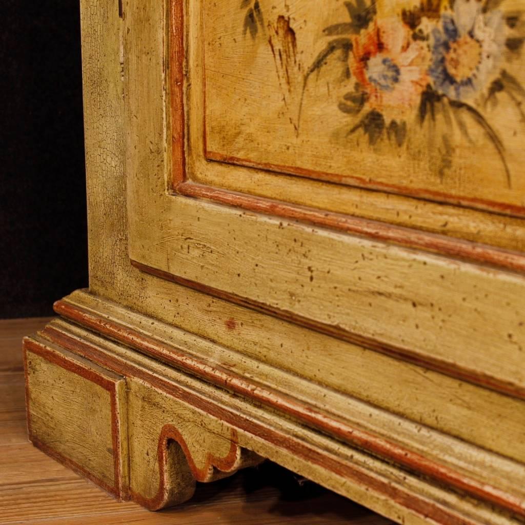 Italian Wardrobe in Lacquered and Painted Wood from 20th Century 5