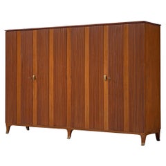 Italian Wardrobe in Walnut by Paolo Buffa