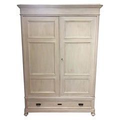 Armadio italiano  Originale Due Porte Shabby Bianco Chianti