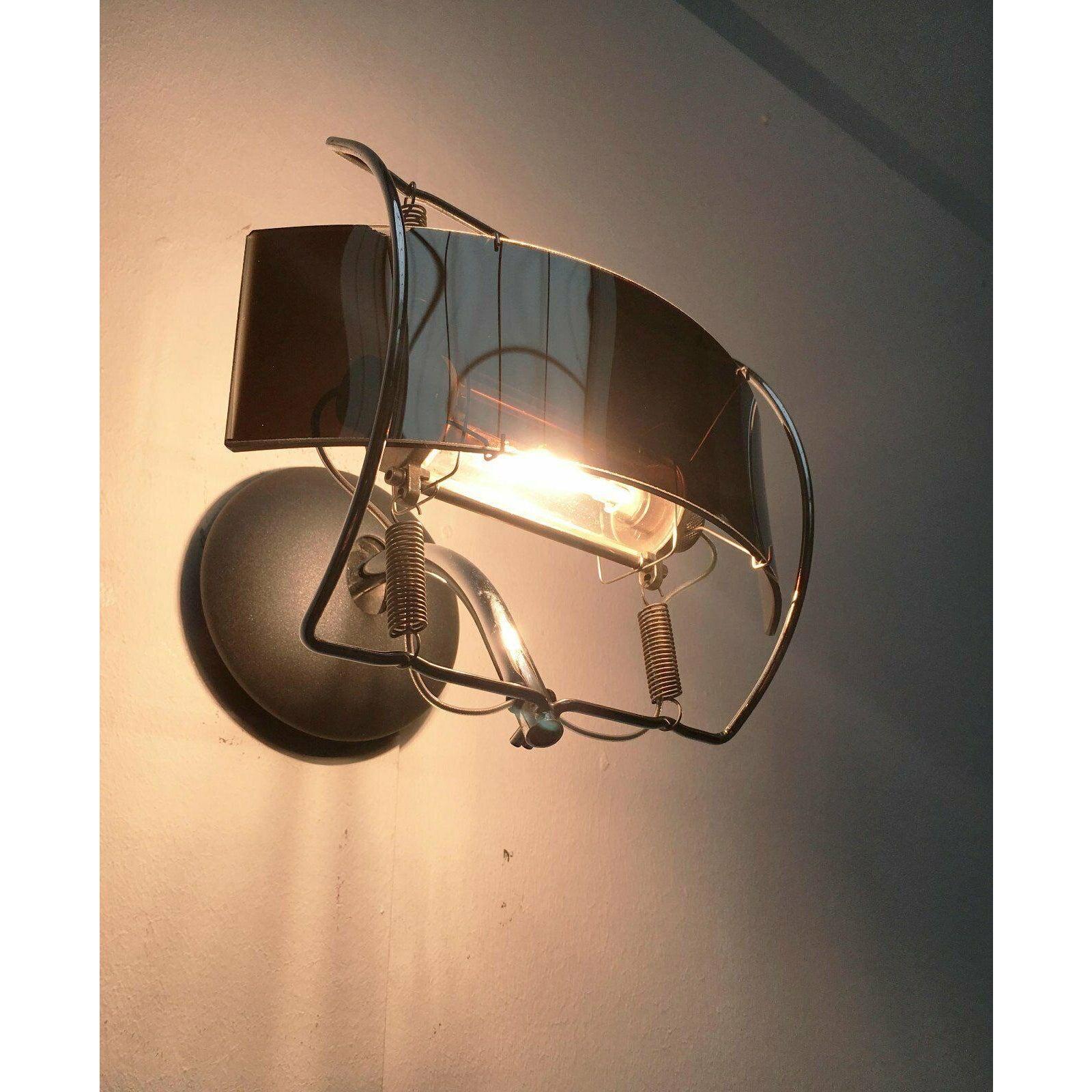 Italian Warrior Wall Lamp by Emanuele Ricci for Sidecar Artemide, 1980s For Sale 4