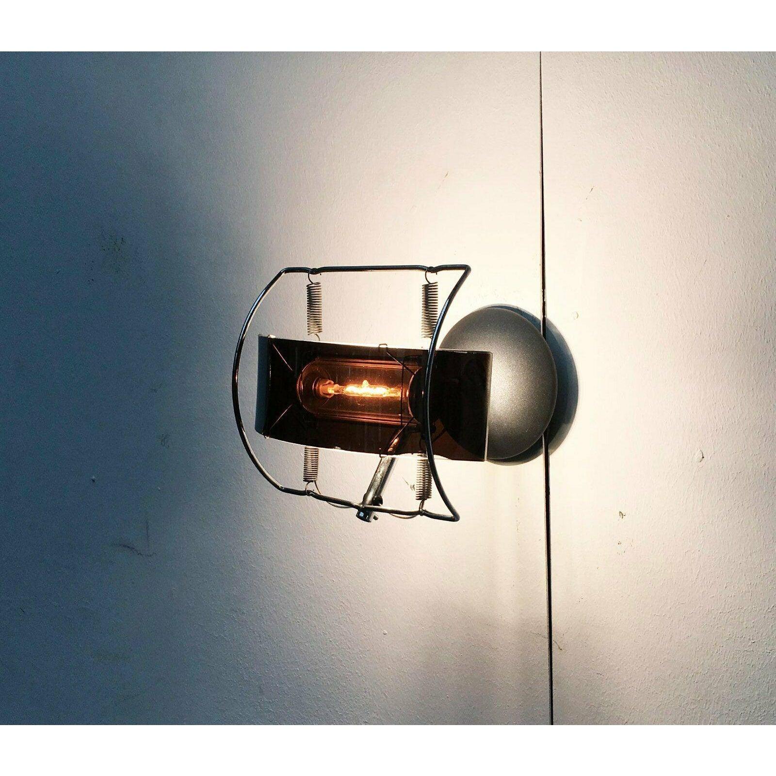 Italian Warrior Wall Lamp by Emanuele Ricci for Sidecar Artemide, 1980s For Sale 9