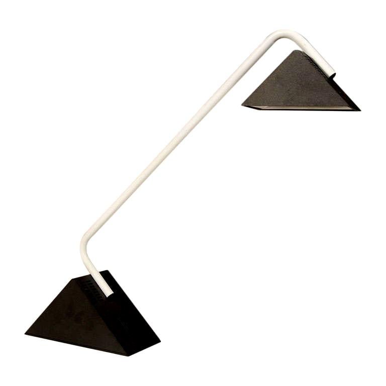 Italian White & Gray Desk Lamp by Disegno Italia