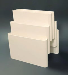 Italienischer weißer Zeitschriftenständer von Kartell - 2 verfügbar