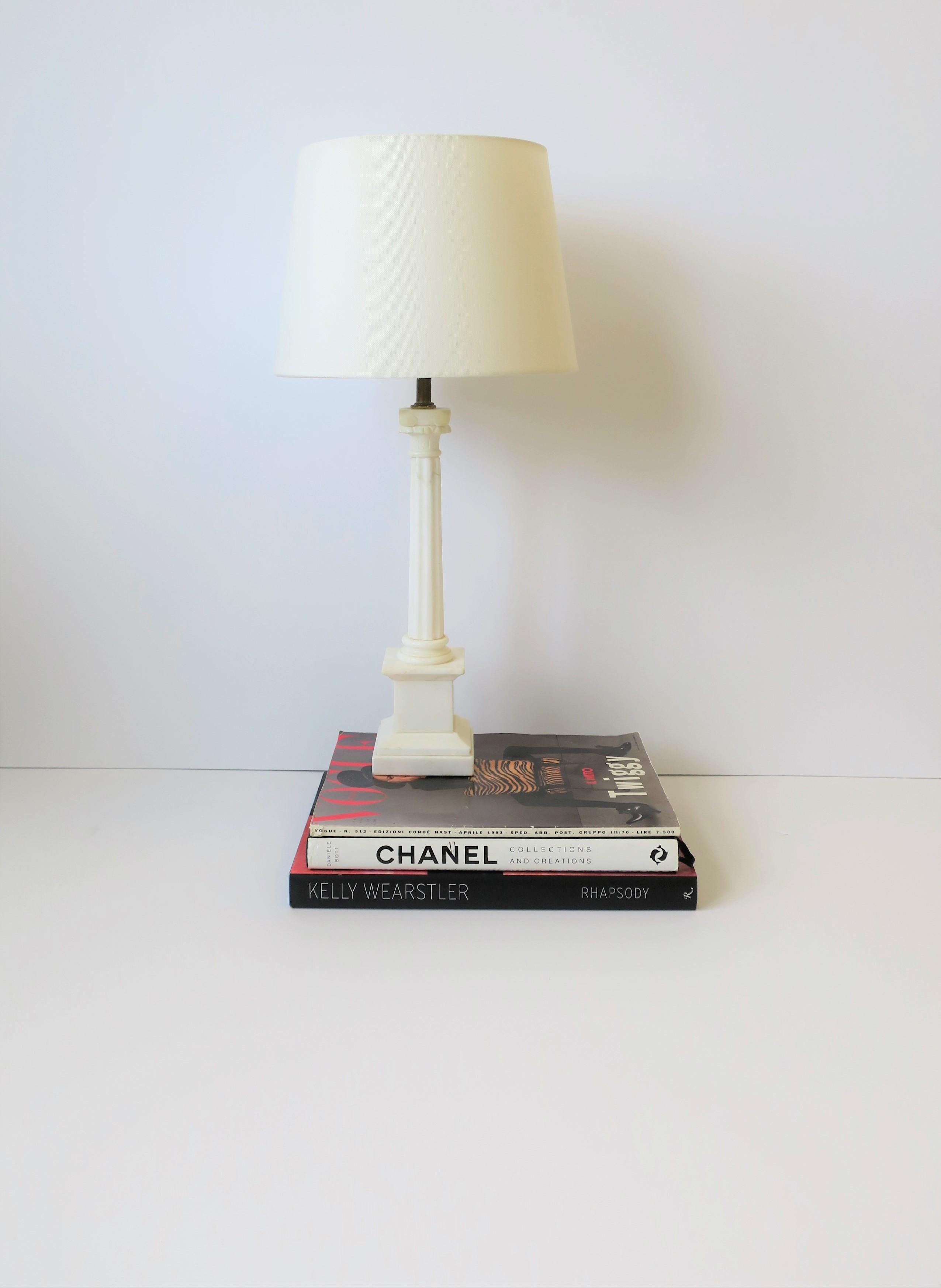 pillar table lamp