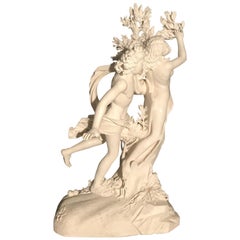 Italian White Marble Sculpture of Apollo and Dafne after Gian Lorenzo Bernini