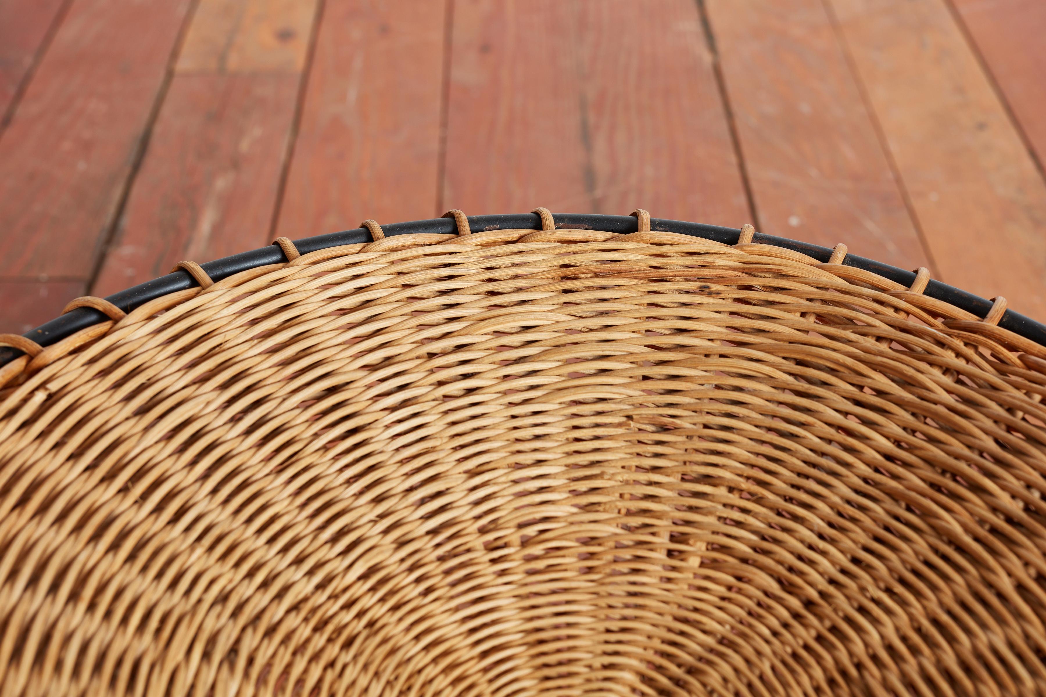 Italian Wicker Catch All For Sale 10