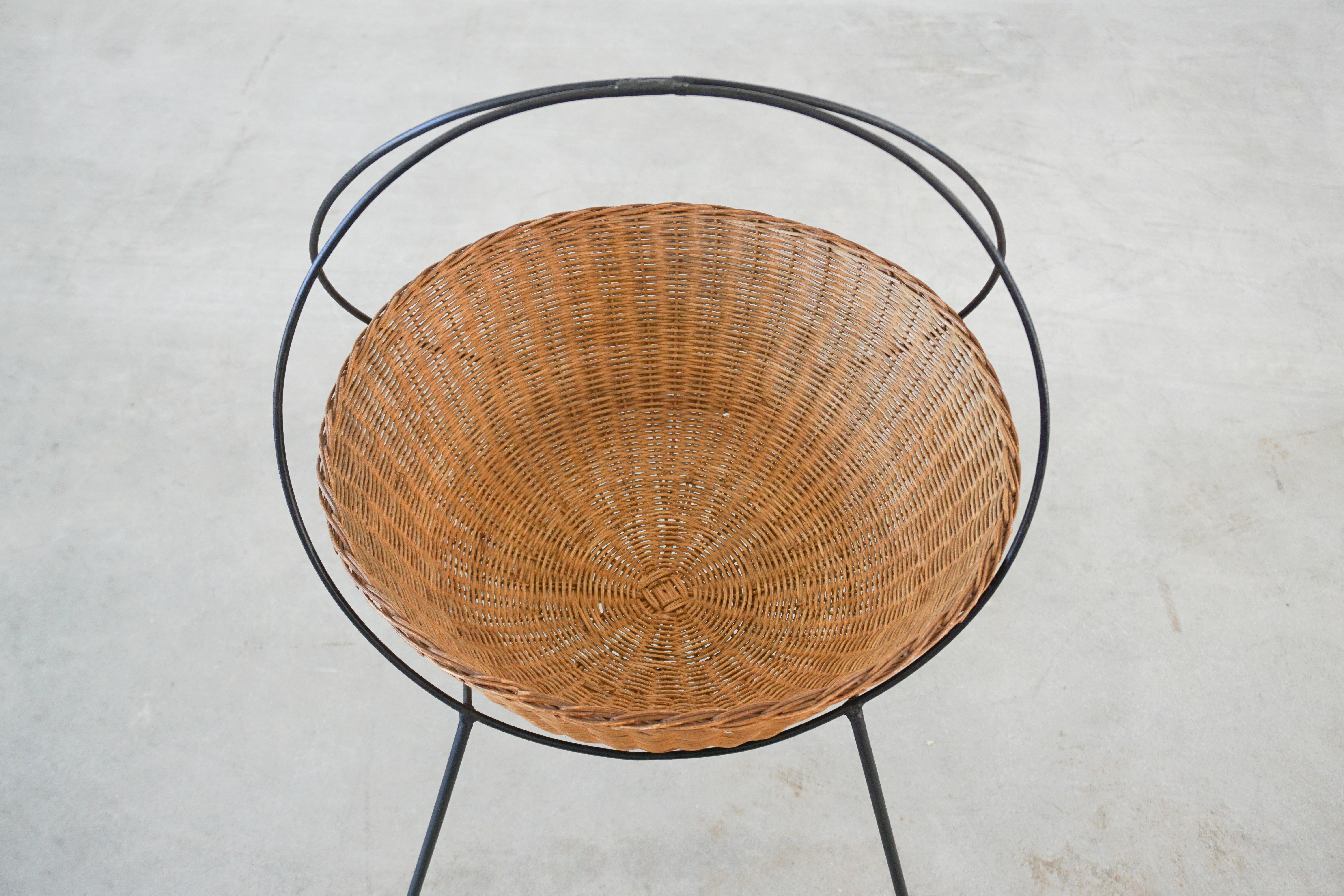 Italian Wicker Catch All 1