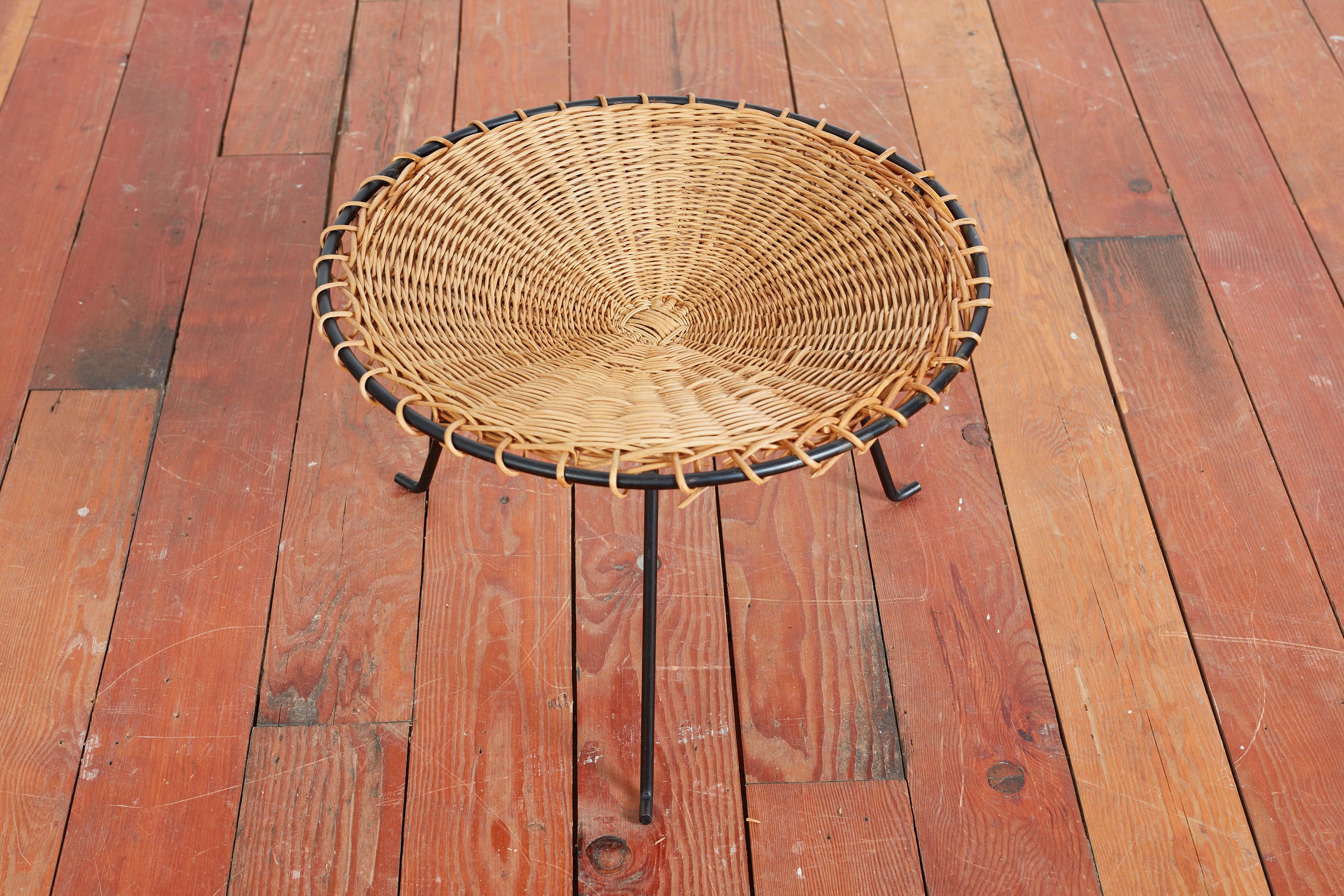 Italian Wicker Catch All For Sale 1