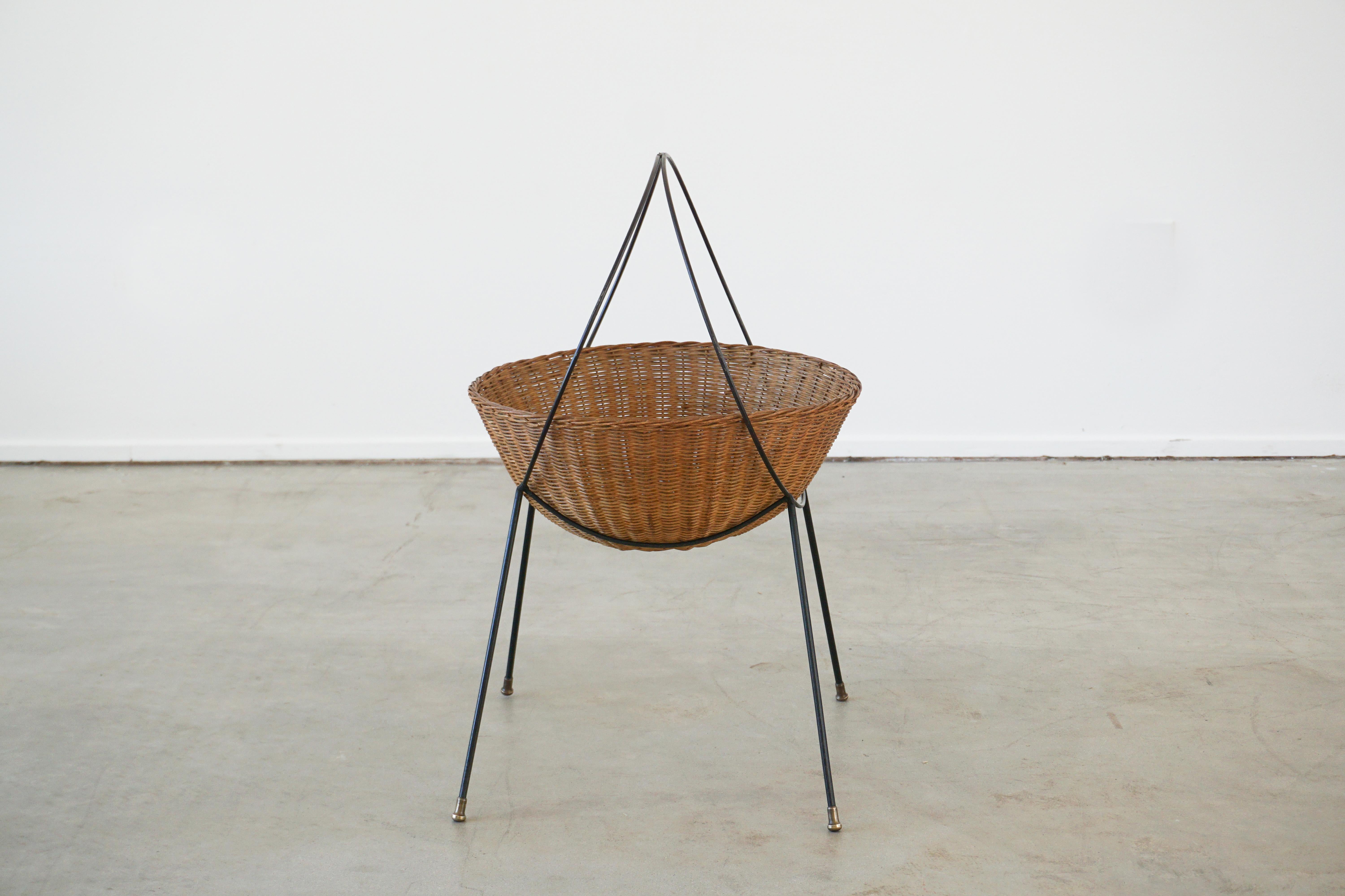Italian Wicker Catch All 2
