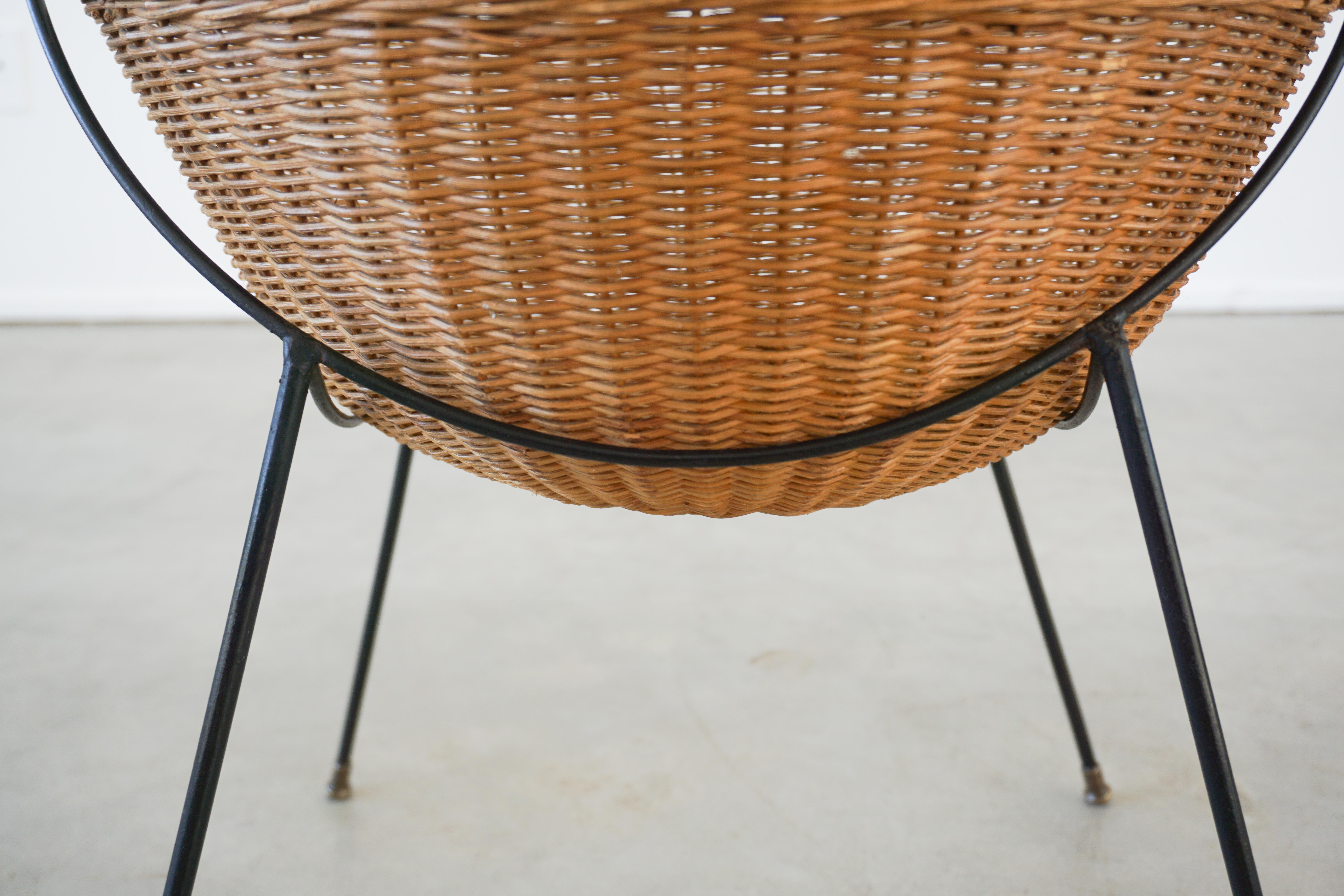 Italian Wicker Catch All 4