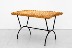 Italian Wicker Coffee Table