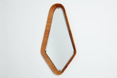 Italian Wicker Mirror