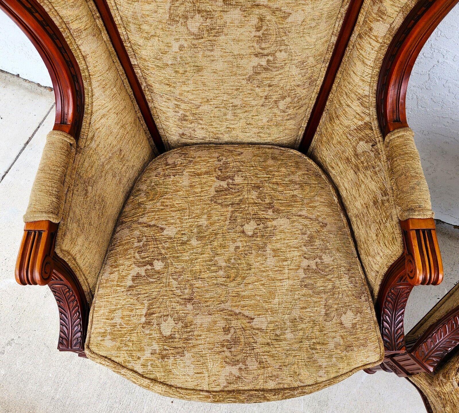 Italian Wingback Chairs by HARRIS MARCUS 3