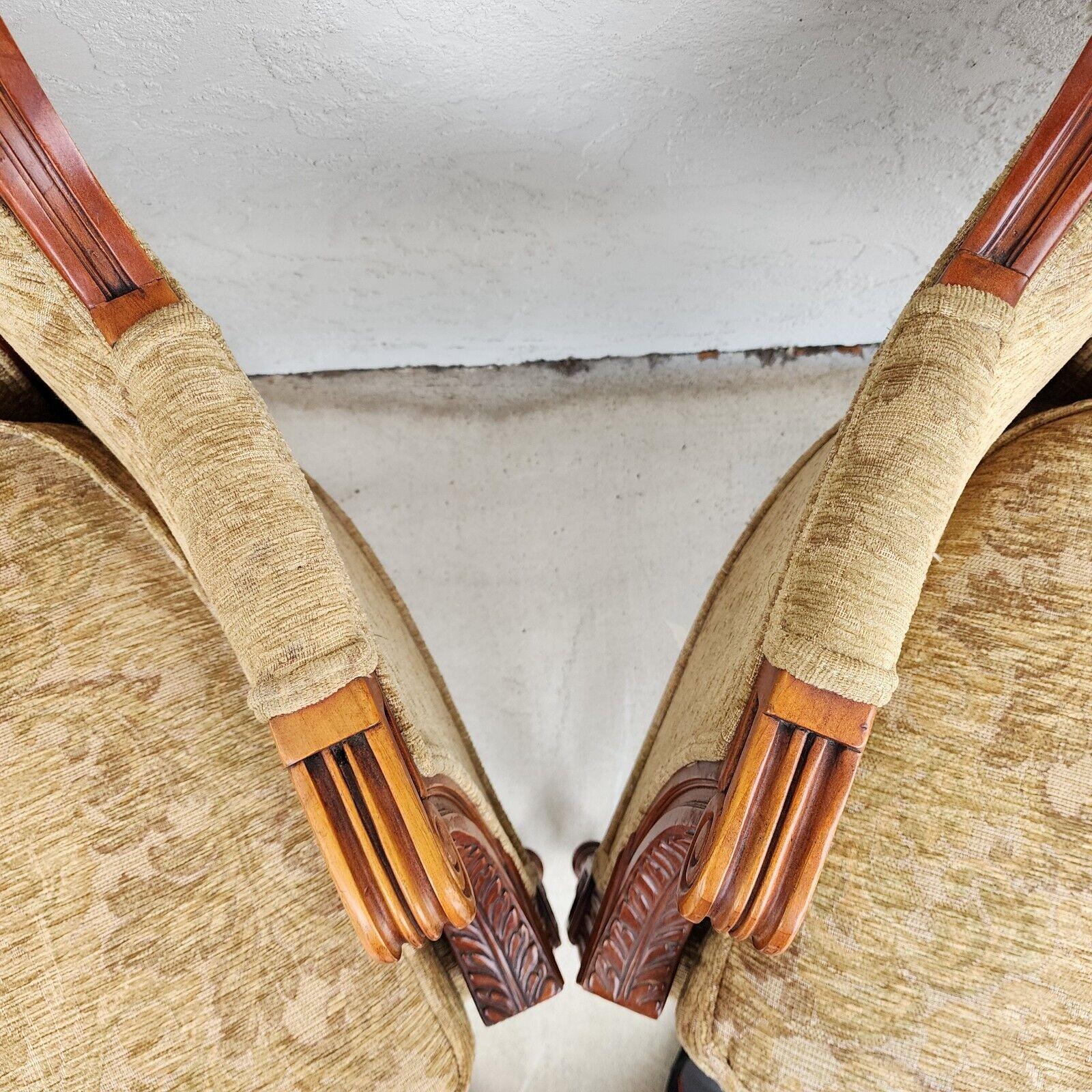 Italian Wingback Chairs by HARRIS MARCUS 5