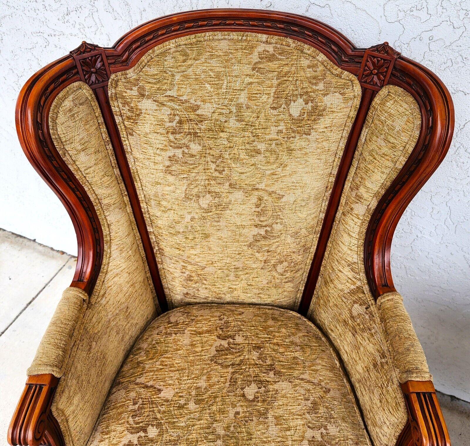 Italian Wingback Chairs by HARRIS MARCUS 2