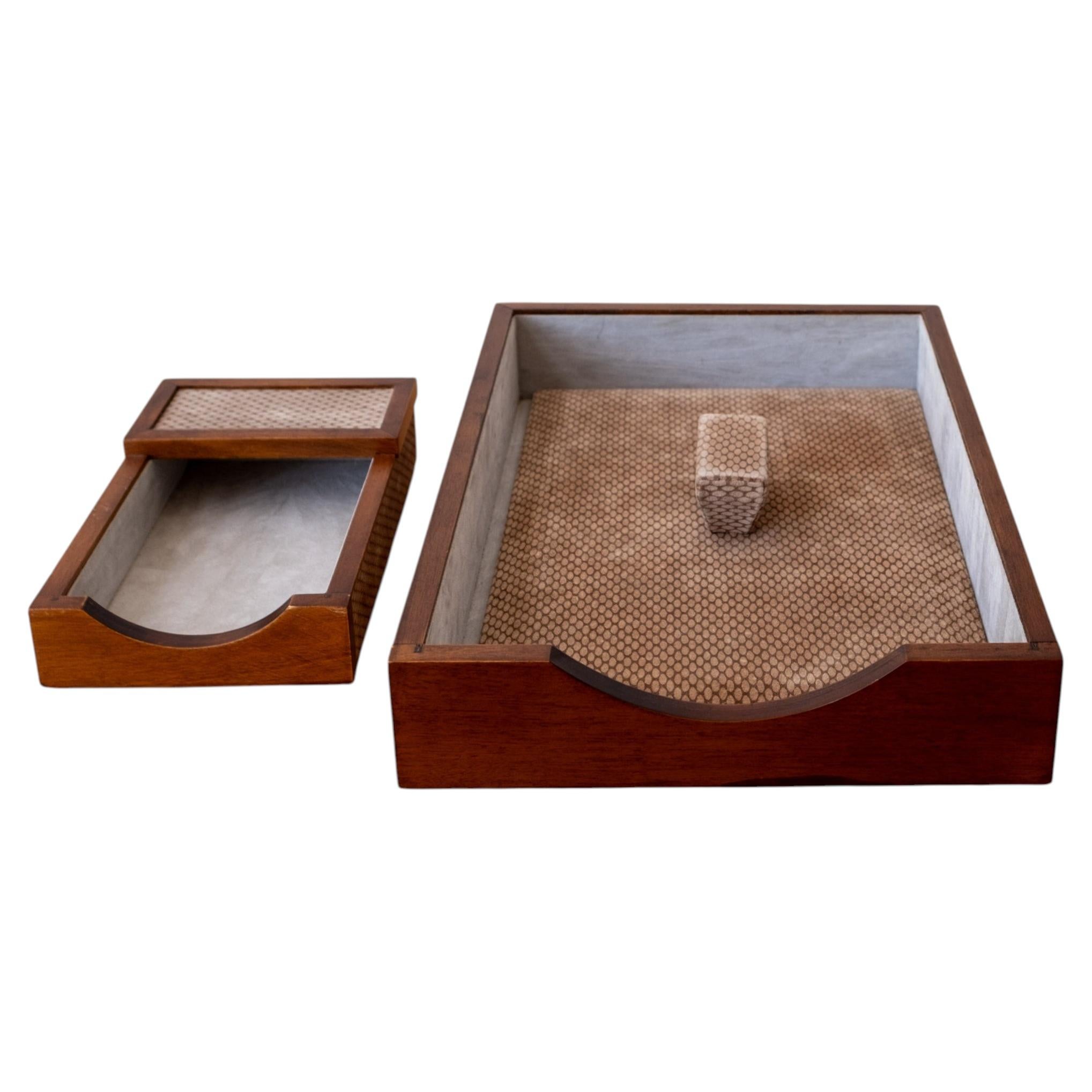 What is a letter tray used for?
