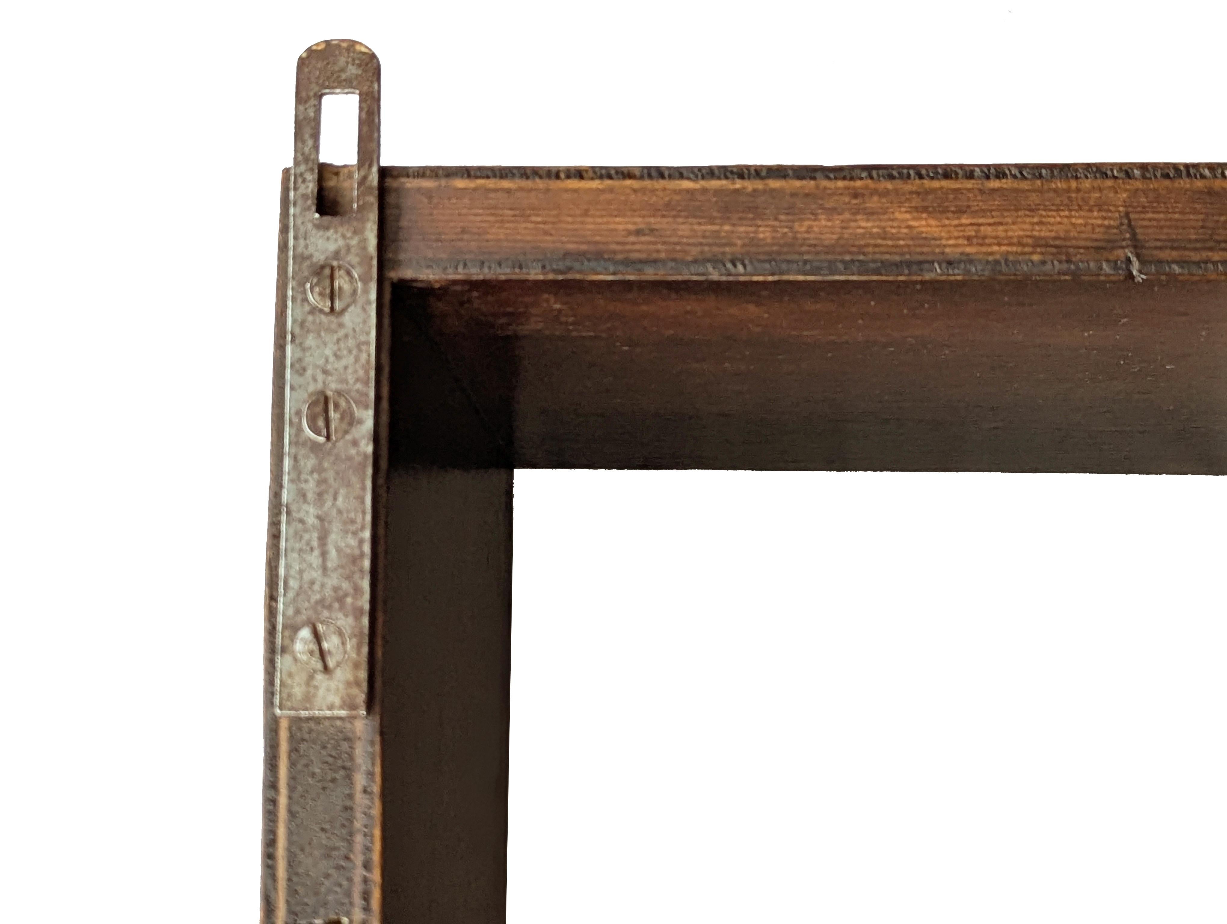 Scaffale italiano in legno art déco nello stile di Domus Nova, anni '30 in vendita 1