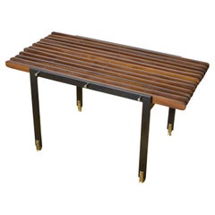 Italian wood bench 60s