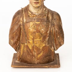 Italian Wood Bust