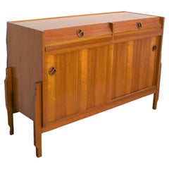 Italian Wood Cabinet, 1960s