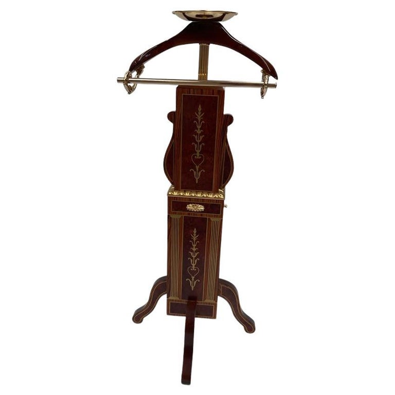 Italian Wood Coat Rack For Sale at 1stDibs