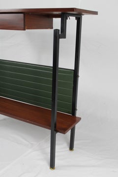 Italian Wood Console, 1960s