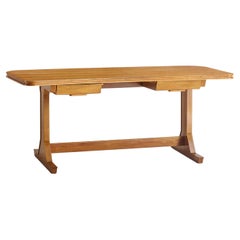 Escritorio italiano de madera atribuido a Gianfranco Frattini, años 50
