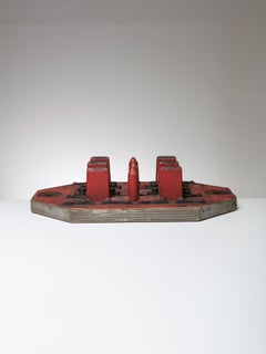 Wood Foundry Mold, Italy, 1980s