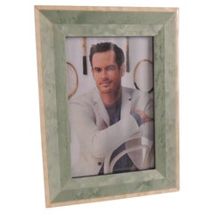 Italian Wood Lacquered Vintage Picture Frame