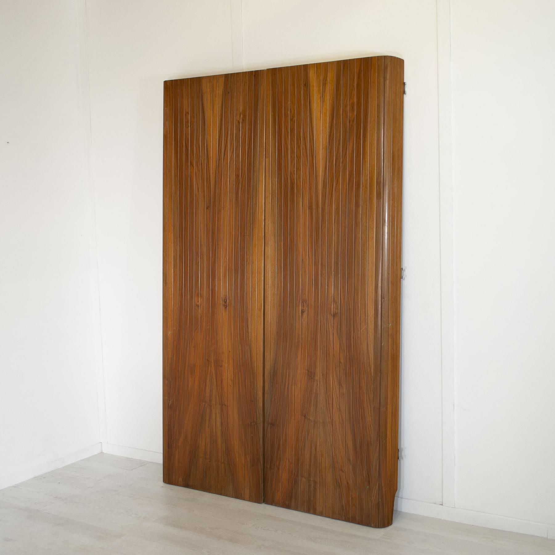 Mid-Century Modern Italian wood panels mid 60s For Sale