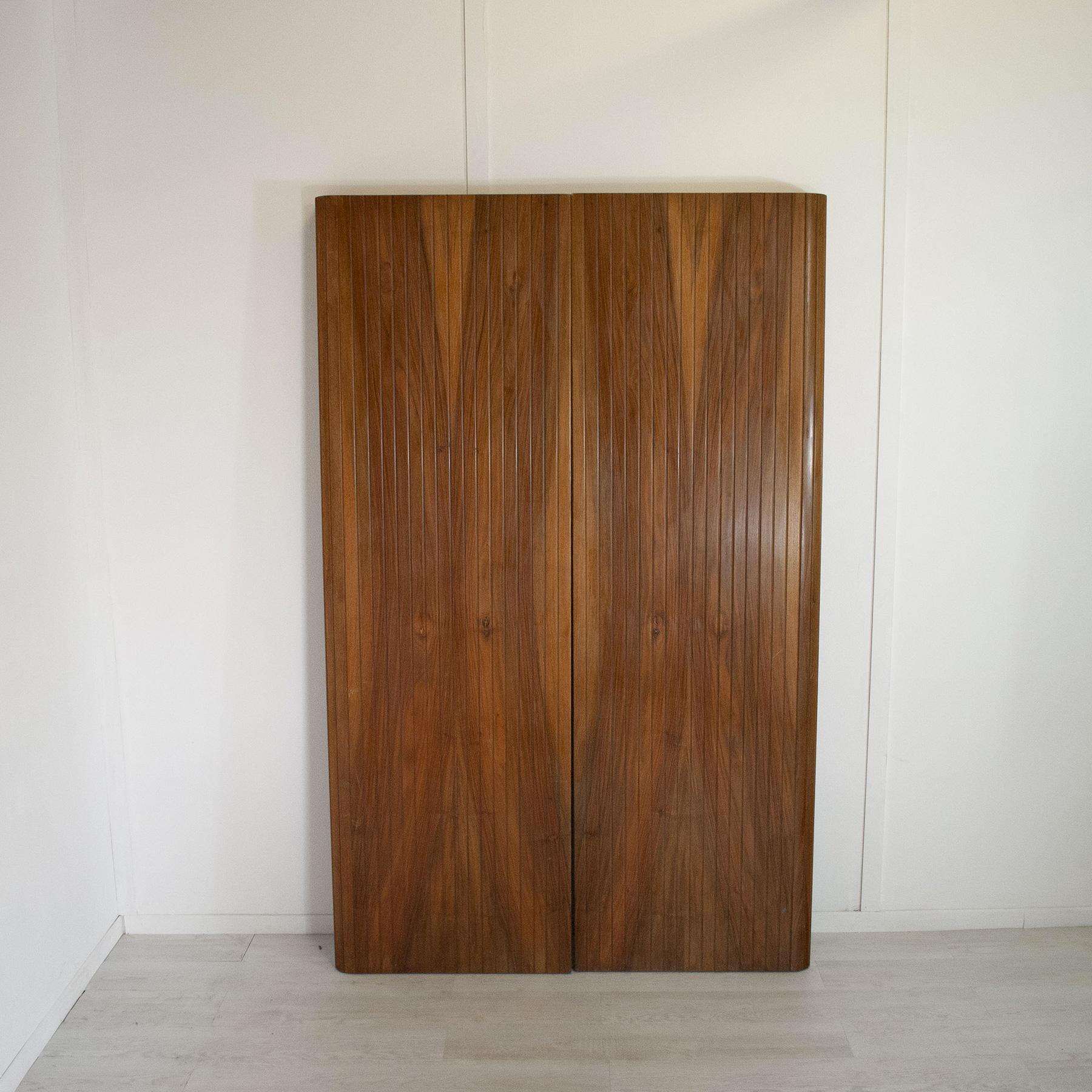 Italienische Holzplatten Mitte der 60er Jahre (Walnuss)