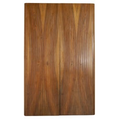 Vintage Italian wood panels mid 60s