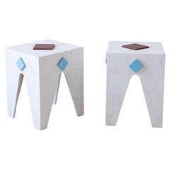Italian Wood Stools