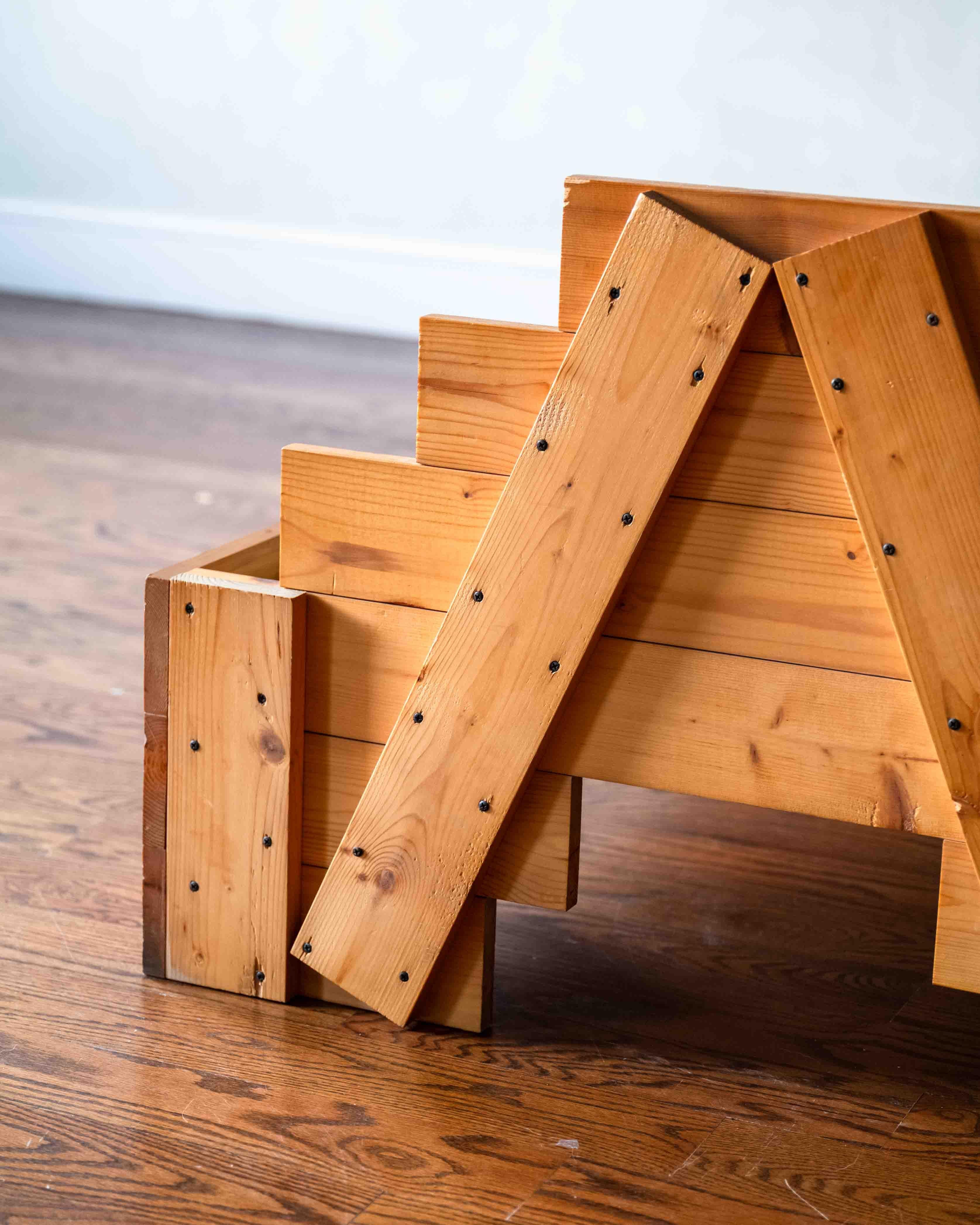 Lit en bois italien par Enzo Mari, 1970 en vente 2