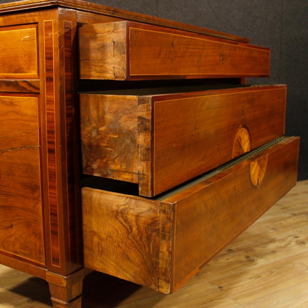 Italian Wooden Chest of Drawers in Louis XVI Style from 20th Century 5