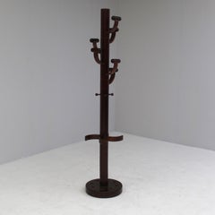 Italian wooden Coat rack (1970)