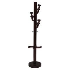 Vintage Italian wooden Coat rack (1970)