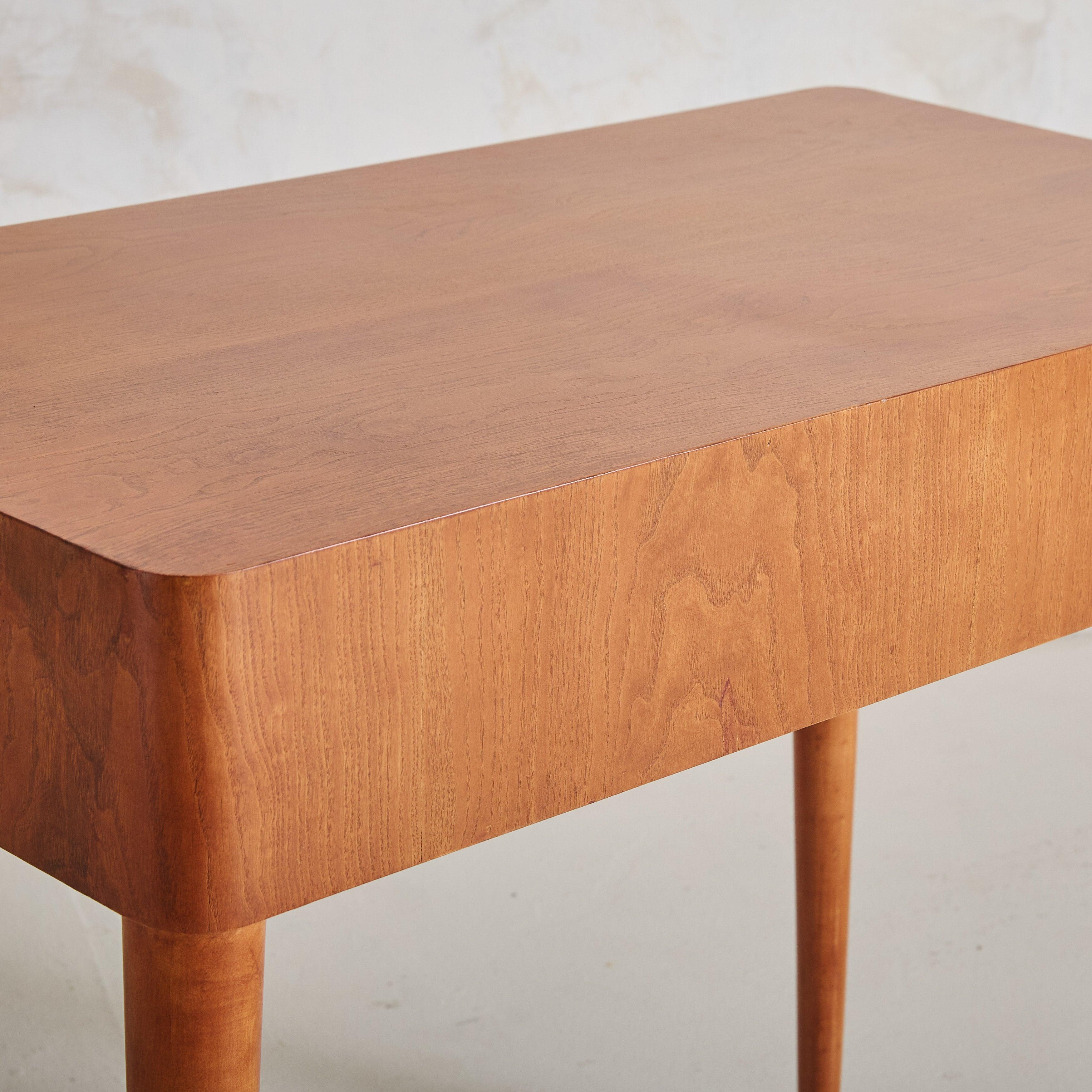 Italian Wooden Writing Desk Attributed to Paolo Buffa, 1950s in vendita 3