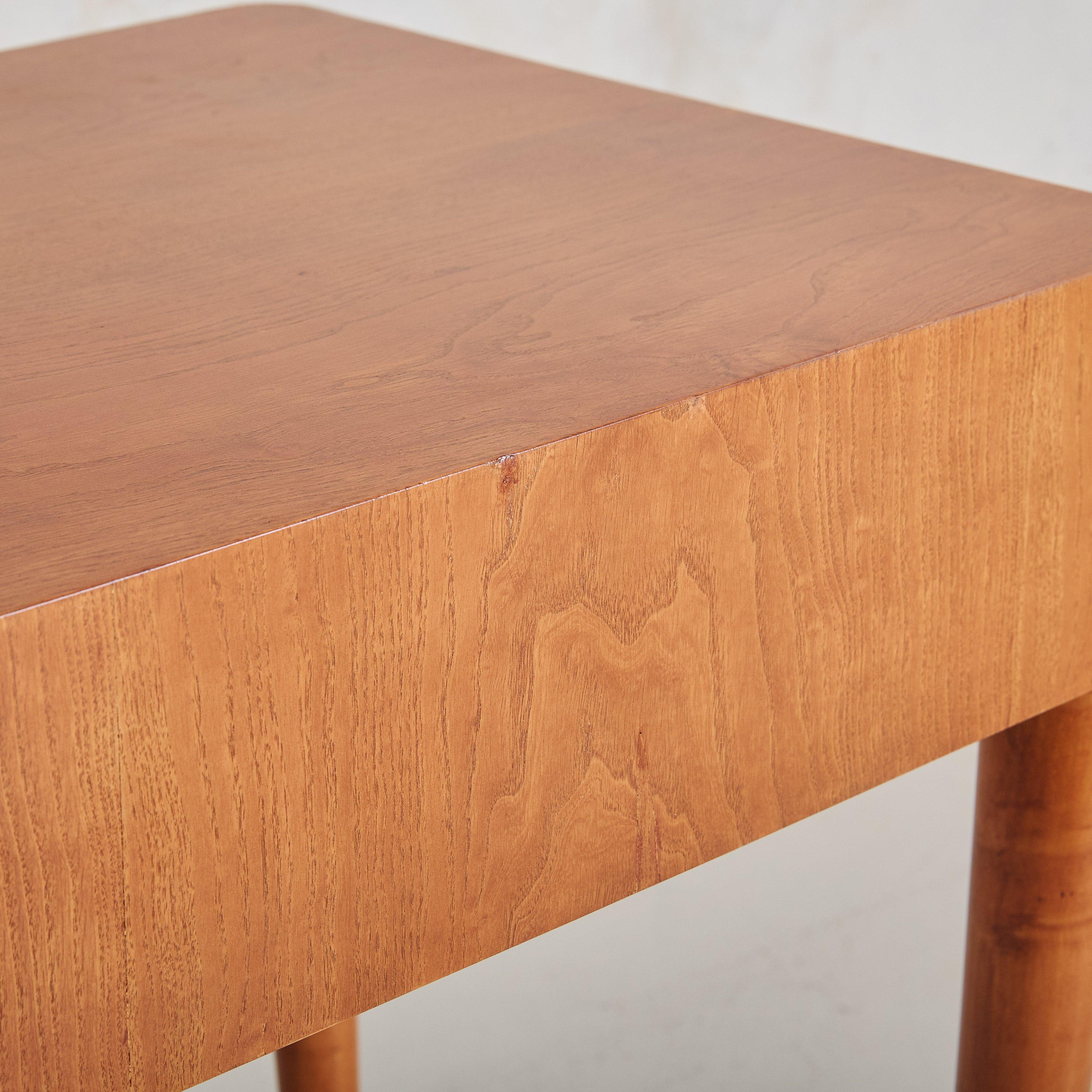 Italian Wooden Writing Desk Attributed to Paolo Buffa, 1950s in vendita 4