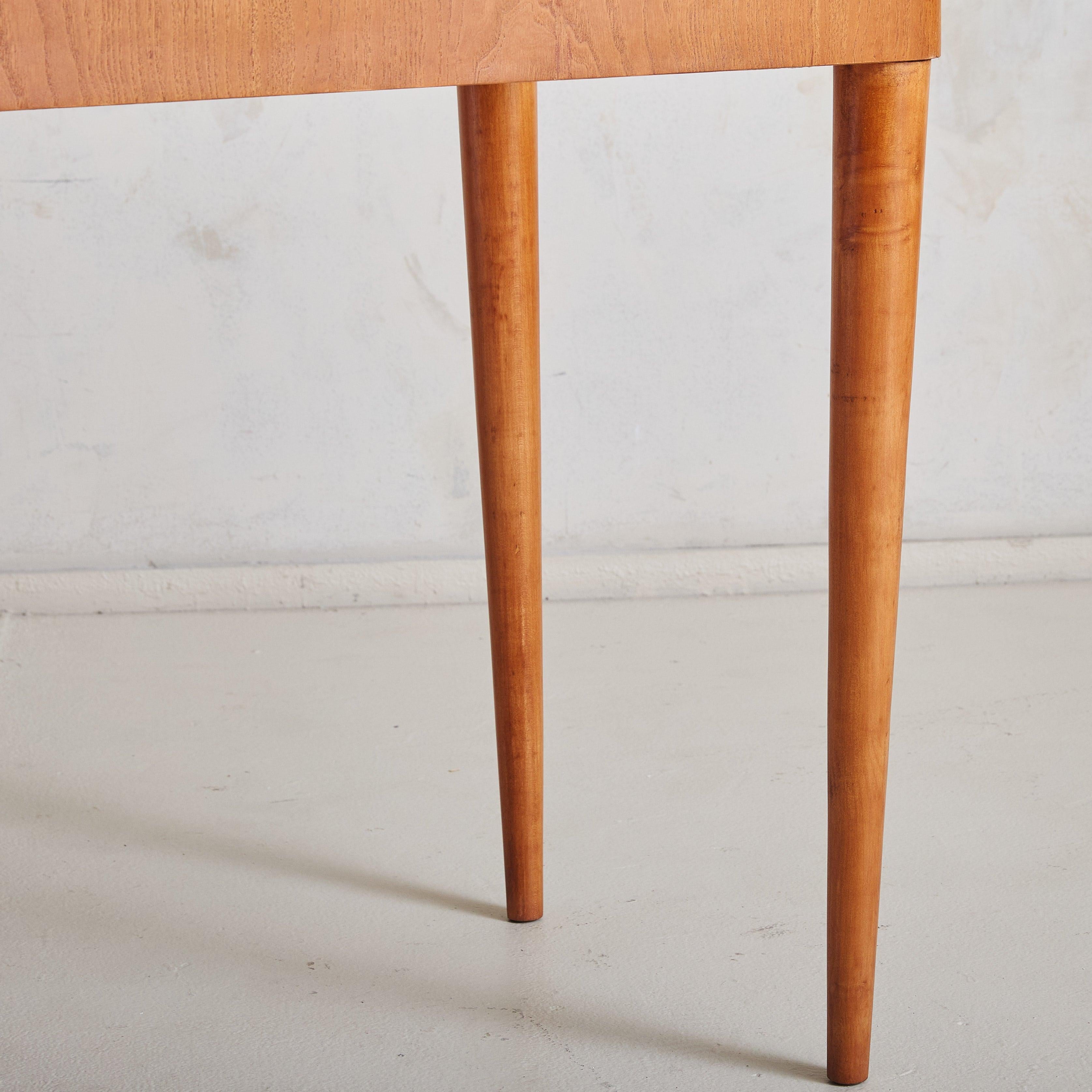 Italian Wooden Writing Desk Attributed to Paolo Buffa, 1950s in vendita 2