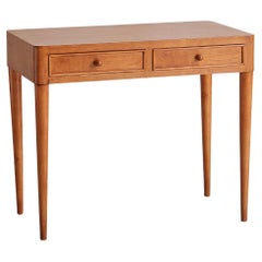Italian Wooden Writing Desk Attributed to Paolo Buffa, 1950s