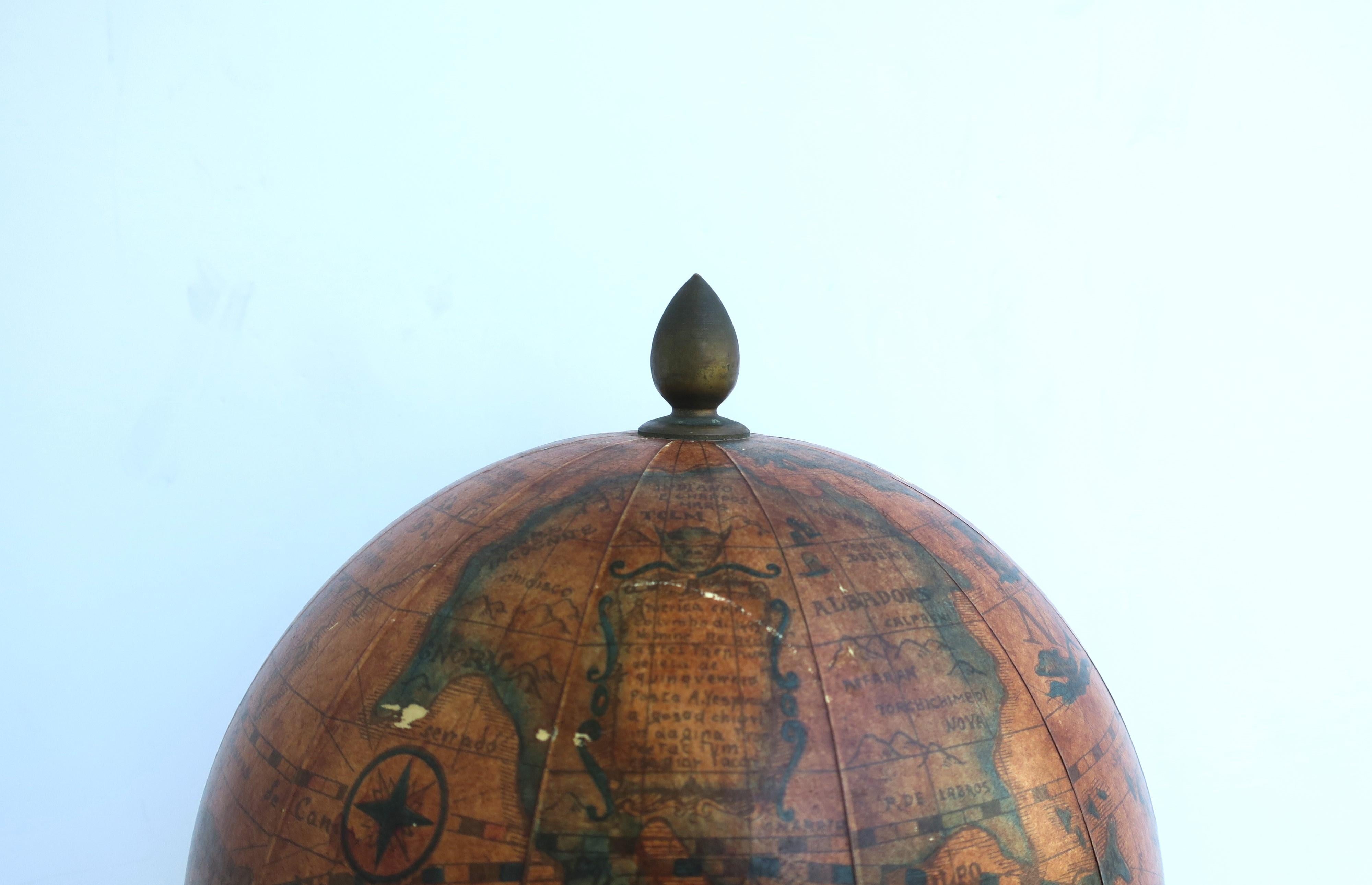 Italian World Globe Ice Bucket 3