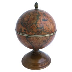 Used Italian World Globe Ice Bucket